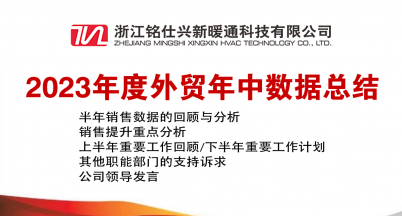 外貿(mào)年中點(diǎn)兵，劍指全年目標(biāo) -- 外貿(mào)板塊召開年中總結(jié)暨下半年規(guī)劃會(huì)議