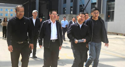 張營書記陪同新疆生產建設兵團領導 一行蒞臨浙江銘仕興新暖通考察調研